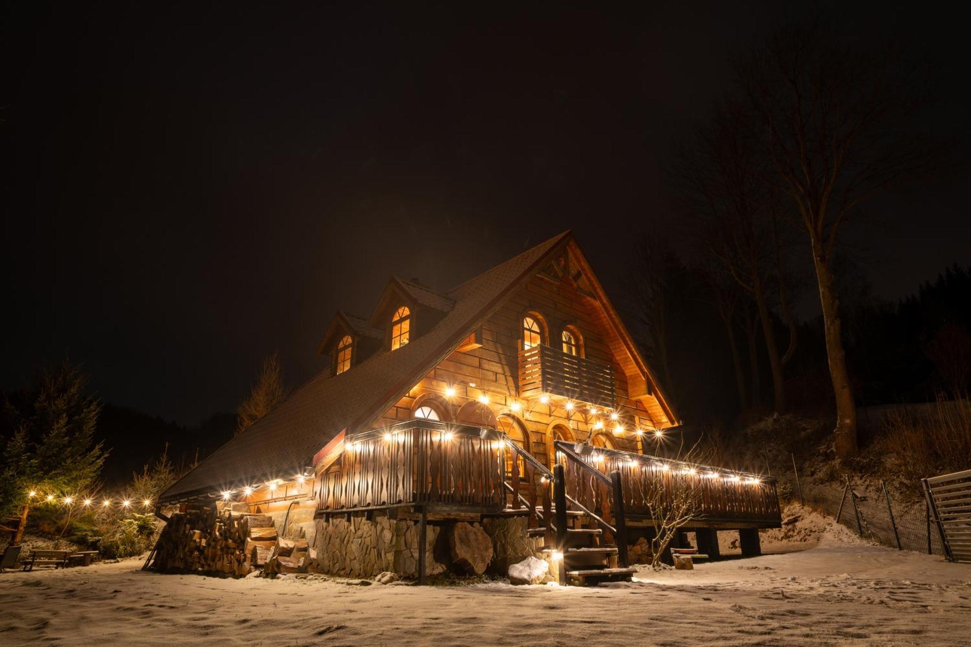 Forest Camp Dom W Gorach Sowich Michalkowa Luaran gambar